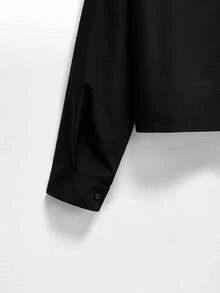 NEON BLANC Men's Autumn Fashion Spider Web Rhinestone Shirt Men Slim Fit Party Gift For Husband, Boyfriend, Son, Halloween Winter Autumn - Black - View 4