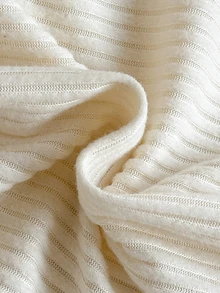 SHEIN 幼女夾克套裝 秋冬款 針織刺繡可愛抓絨內裡喇叭開襟衫 卡其色薰衣草印花外套 蓬蓬夾克 - 杏色 - 查看 8