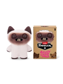 ZURU Fuggler Alley Cats Plush S1 (Yawper) Plush Toys 9-Inch Stuffed Animal Collectible - Yawper - View 4