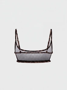 EgrlEra Women Leopard Print Crop Camisole - Multicolor - View 2