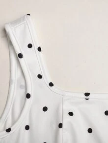 Firerie Kids Firerie Kids Tween Girls Casual Everyday Comfortable Polka Dot Pattern Dress - Black and White - View 4