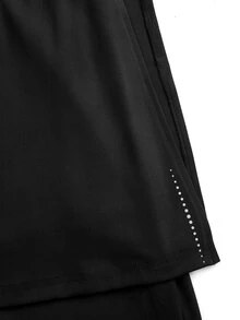 Innovista Innovista Women's Plus Size 2 In 1 Daily Fitness Sports Leggings - Black - View 5