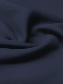 SHEIN LUNE CURVE 復古燈籠袖優雅大尺碼洋裝 派對婚禮穿搭 - 寶藍色 - 查看 3