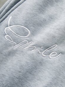 PAVTROS Men's Elastic Solid Color Street Style Gray Thermal Lined Sports Suit, Men's Sportswear, Men's 2 Pieces Sportswear Set, Fall Clothes Winter - Light Grey - View 4