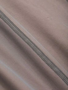 Dazy Plus Legging Polos Transparan Pelangsing untuk Wanita Ukuran Besar dengan Lapisan Termal - Light Grey - View 6