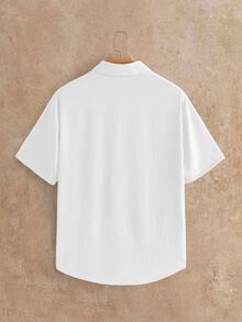 HIMLAND 男士短袖 Polo 衫 3 件組休閒上衣，黑、白、米色，紋理快乾透氣夏季男裝，百搭度假風 - 彩色 - 查看 11