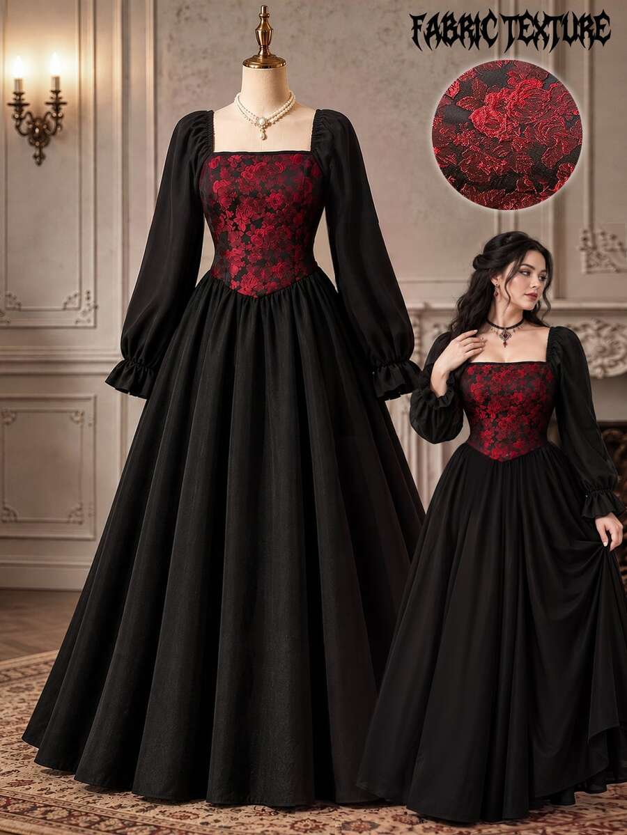 Rometta Vestido casual minimalista versátil de talla grande para mujer ...