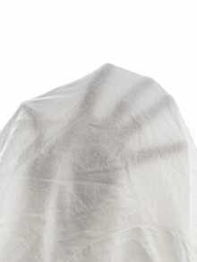 SHEIN LUNE 女款夏季純色V領短袖休閒兩件組套裝 - 白色 - 查看 8