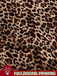 Glimmora Women's Leopard Print V-Neck Short Sleeve Casual Sexy T-Shirt Night Out Club Brown Summer - Multicolor - View 8