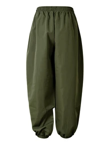 Manfinity Dauomo Men's Casual Versatile Solid Color Jogger Pants - Green - View 2