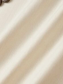 SHEIN MOD Women's Colorblock Casual Daily Summer Long Dress - Apricot - View 6