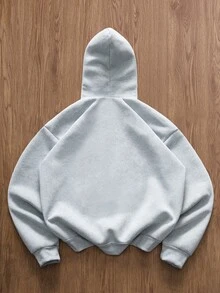 TOKVUE Men's INS Hot-Selling Star Foam Sweatshirt, Boyfriend/Husband Gift, Party & Travel - Light Grey - View 7