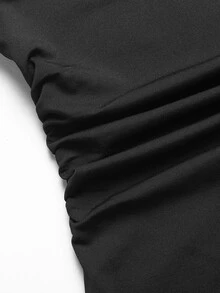 Firerie Kids Firerie Kids Tween Girl Slim Fit Casual Round Neck Sleeveless Hem Split Dress Tween Girl - Black - View 3