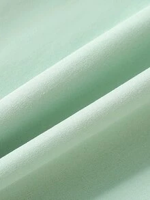 SHEIN 男童休閒馬繡長袖襯衫和長褲套裝，適合日常穿著 - 薄荷綠 - 查看 6