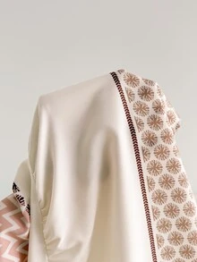 SHEIN فستان حمل كاجوال يومي صيفي خريفي بتصميم كتل لونية وطيات - متعدد الألوان - مشاهدة 6