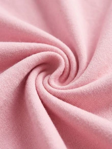 SHEIN EZwear 2件組女款純色天鵝領長袖休閒T恤 - 彩色 - 查看 5