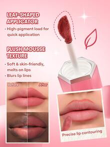 SHEGLAM Air Plush Lip & Cheek Cream-029 Flit & Float Multi-Use Liquid Blush And Lipstick Brand Beauty Cosmetic Makeup For Women And Girls - 029 Flit & Float - View 4