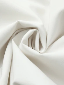 Al Najma Women's Elegant Modern Filipiniana Modest Casual Tie-Up Contrast Color Abaya Robe, Evening Party Ninang Wedding Formal Christening Guest White Winter - White - View 9
