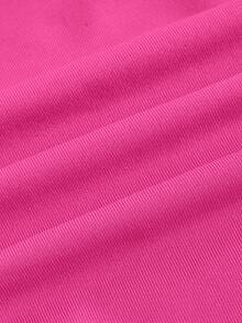 Sweetina Solid Tube Top - Hot Pink - View 3