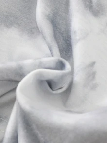 新生男宝宝椰子图案休闲假日圆领短袖上衣和短裤两件套 - 灰色 - 查看 6