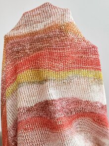 SHEIN Maternity Round Neck Tie-Dye Casual Loose Fashion Long Sleeve Dress Fall - Multicolor - View 8