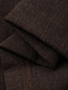 DAZY Women's Solid Color Casual Versatile Everyday Long Pants Fall - Brown - View 11