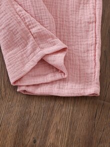 SHEIN 4件套少女纯色吊带背心和裤子休闲日常装 - 彩色 - 查看 9