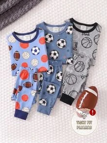 SHEIN Celana Panjang Lengan Pendek Leher Bulat Nyaman, Minimalis, Slim Fit, untuk Anak Laki-Laki, Cocok untuk Musim Semi dan Musim Panas, Motif Blok Warna Jaring Laba-laba Klasik dan Keren - MultiWarna - View 2