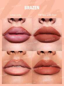 SHEGLAM So Lippy 唇線筆套裝-Au Naturel 品牌美妝化妝品 適合女士與女孩 - Au Naturel - 查看 3
