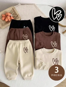 3 Buah Sweatshirt untuk Anak Perempuan - MultiWarna - View 3