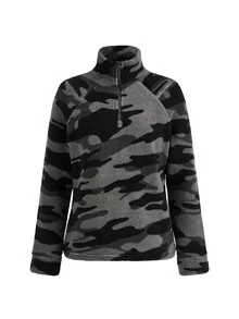 In My Nature Women's Camouflage Fleece Long Sleeve Outdoor Sweatshirt - Multicolor - View 11