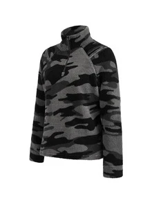 In My Nature Women's Camouflage Fleece Long Sleeve Outdoor Sweatshirt - Multicolor - View 10