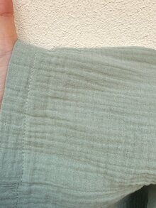 Sunnyshic 女士浅绿色无肩带荷叶边高弹力露背修身阔腿连体裤，性感优雅的海滩度假风 - 綠色 - 查看 7