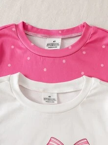 SHEIN 6件裝少女睡衣 - 彩色 - 查看 5