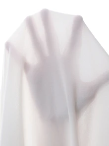 Lumivelle 女款春夏新款純棉圓領抓皺休閒簡約通勤早午餐日常穿搭T恤，白色 - 白色 - 查看 9