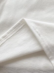 PrepCrw 4pack Kids Youth Casual Minimalist Comfortable White Tank Tops, Buy 3 Get 1 Free, Suitable For Daily Wear, Spring And Summer 3rd Birthday Nursery - White - View 6