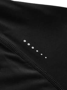 In My Nature Women's Simple Half-Zip Long Sleeve Outdoor T-Shirt - Black - View 5