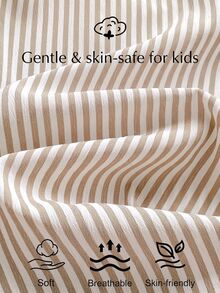 PrepCrw 2 Pcs Kids Young Boys Blue And White Striped Long Sleeve ...