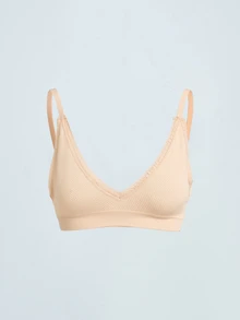Softvol Women's Casual Plain Backless Bralette Multicolor Fabric Slight Stretch Top - Multicolor - View 4