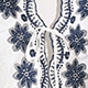 Blue and White