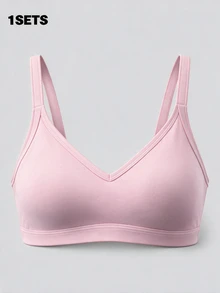 SHEIN Velisys 2PCS Women Sports Bras - Multicolor - View 3