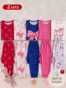 SHEIN 4件組青少年女孩睡衣 - 彩色 - 查看 8
