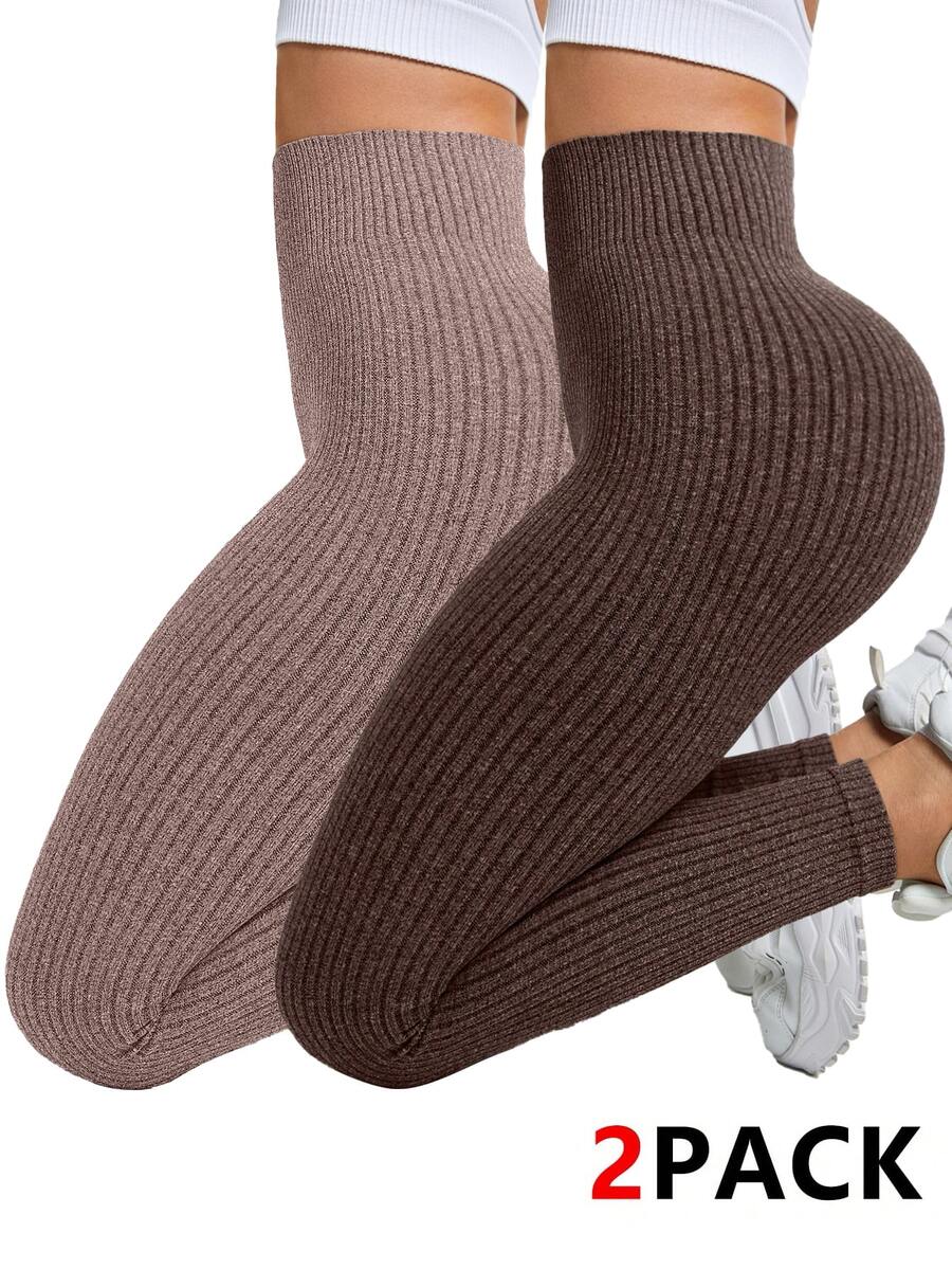 Velisys Velisys 2pcs Seamless Butt-Lifting Yoga Leggings