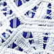 Azul y blanco