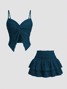 Agua verde azul