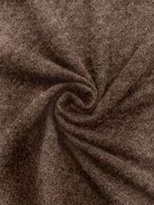 INAWLY Solva cache-maillot tricotée de couleur unie, nouvelle arrivée automne/hiver, tenue de mode décontractée polyvalente pour le port quotidien - Kaki - Voir 4