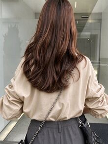FRIFUL Women's Solid Color Round Neck Casual Daily Long Sleeve T-Shirt, Spring/Summer - Apricot - View 7