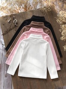 SHEIN 2PCS Teen Girls T-Shirts - Multicolor - View 7