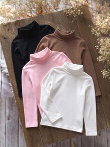 SHEIN 2PCS Teen Girls T-Shirts - Multicolor - View 3