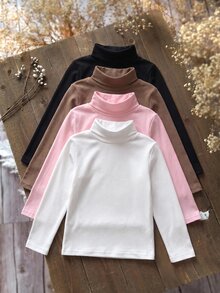 SHEIN 2PCS Teen Girls T-Shirts - Multicolor - View 2